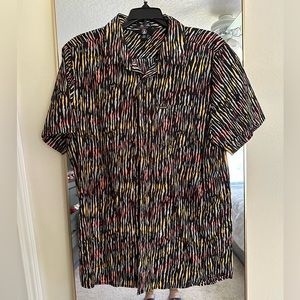Multicolored Volcom Modern Fit Button Down